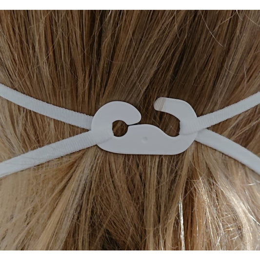 Maska oddechowa FFP2, biała, 10 sztuk. / Pudełko bez zaworu, pętle na uszy | Pudełko (10 sztuk)