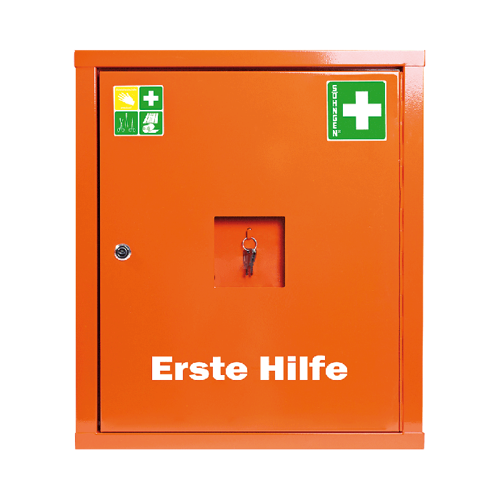 Apteczka EUROSAFE Industrie Norm Plus, pomarańczowa