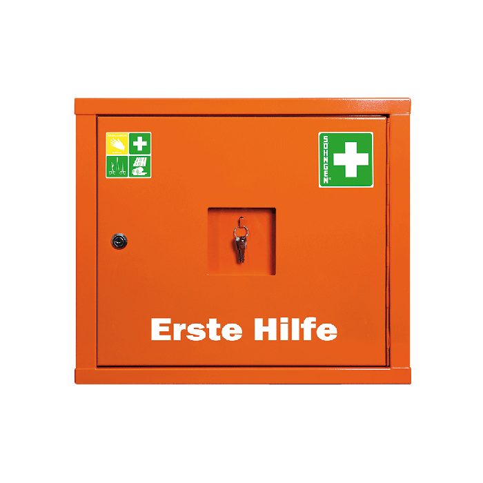 Apteczka JUNIORSAFE Norm Plus, pomarańczowa