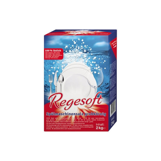 Regesoft zmywarka specjalna sól gruboziarnista | Pudełko (2kg)