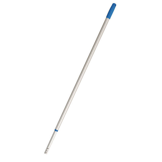 Der TASKI Microeasy Stiel von Diversey Deutschland ist ein Teleskopstiel (110-180 cm) aus leichtem, korrosionsbeständigem Aluminium mit blauem Griff - ideal für Mopps oder Besen. Wird als 1 Stück pro Packung geliefert.