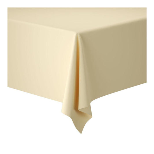 Die Duni Dunicel-Tischdeckenrollen (1,18 m x 10 m) von Duni GmbH sind perfekt für große Veranstaltungen: Die cremefarbene Tischdecke hängt gleichmäßig über Kanten und Ecken und lässt sich stilvoll mit Tischläufern kombinieren.