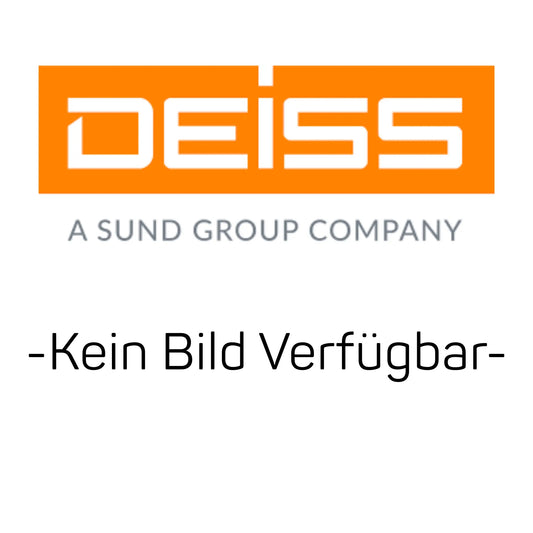 Das Bild zeigt das Logo der EMIL DEISS KG (GmbH + Co.), darunter steht "A SUND GROUP COMPANY". Darunter verweist "-Kein Bild Verfügbar-" auf den DEISS 8001 Müllbeutelspender 280x150 mm | Karton (200 Stück) für effiziente Müllentsorgung.