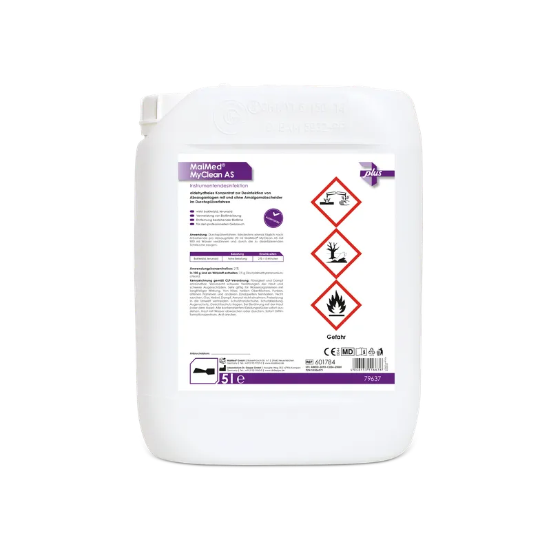 MaiMed MyClean AS, dezynfekcja i czyszczenie układu ssącego 5l/puszka, 1 szt. | Kanister (5 l)