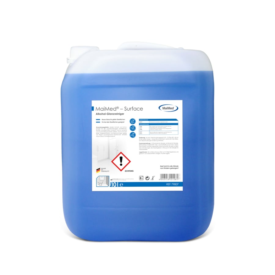 Alkoholowy środek do czyszczenia połysku MaiMed-Surface, zakrętka