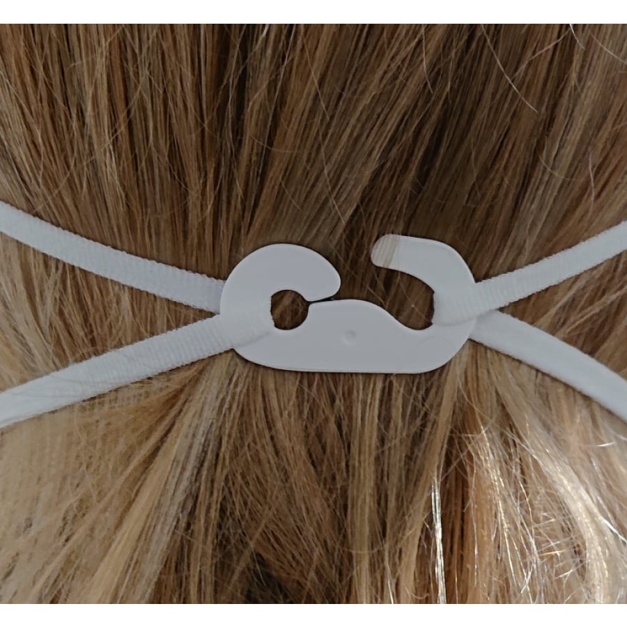 Maska oddechowa FFP2, biała, 10 sztuk. / Pudełko bez zaworu, pętle na uszy | Pudełko (10 sztuk)