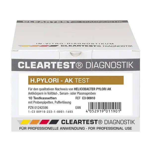 Kasety z testem Cleartest Pylori