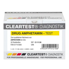 Cleartest Drug, Amfetamina, 1000ng/ml Opakowanie: 20 sztuk | Opakowanie (20 testów)
