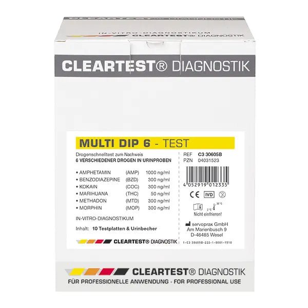 Zestaw testowy CLEARTEST Multi Dip 10
