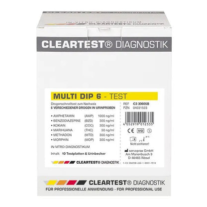 Zestaw testowy CLEARTEST Multi Dip 10
