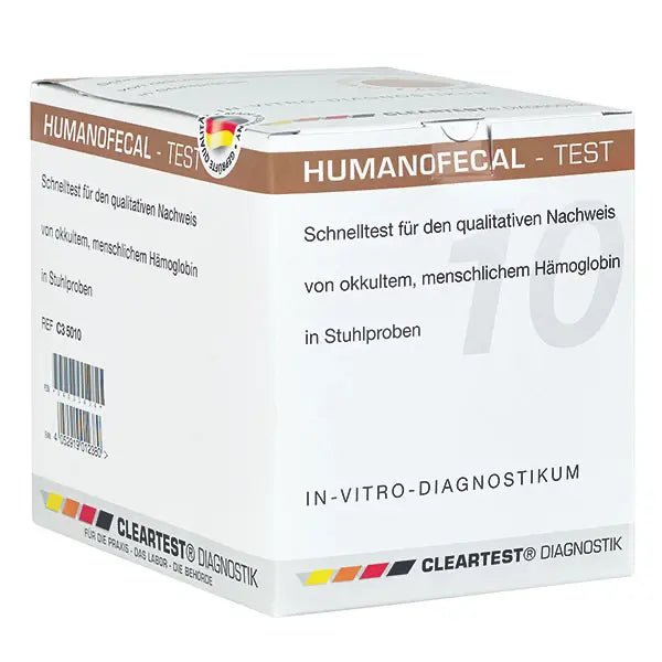 Cleartest Humanofecal, opakowanie: 20 testów | Opakowanie (20 testów)