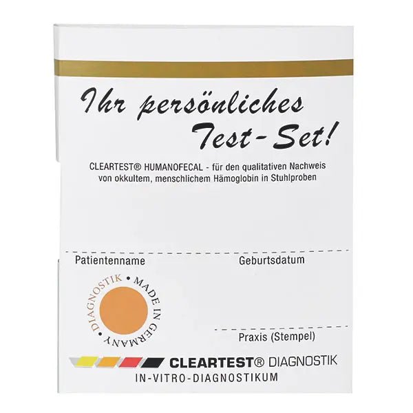 Cleartest Humanofecal, opakowanie: 50 testów | Opakowanie (50 testów)