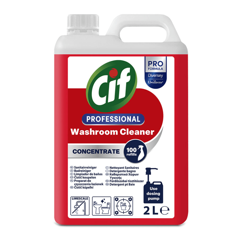 Cif Professional skoncentrowany środek do czyszczenia łazienek | Kanister (2 l)