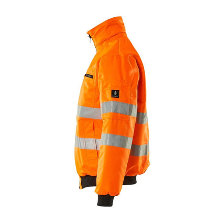 Kurtka pilotka MASCOT® St Moritz, pomarańczowa odblaskowa