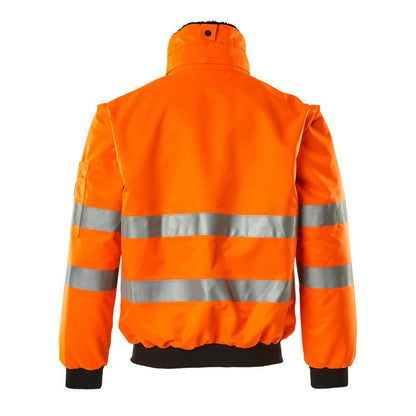 Kurtka pilotka MASCOT® Kaprun, pomarańczowa odblaskowa