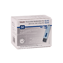 Paski testowe do Beurer GL 40 mg/dl, opakowanie zawierające 50 sztuk