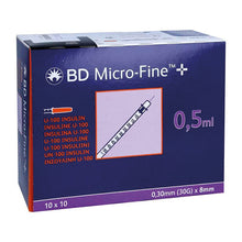 Strzykawka insulinowa Micro-Fine Plus | Opakowanie (100 sztuk)