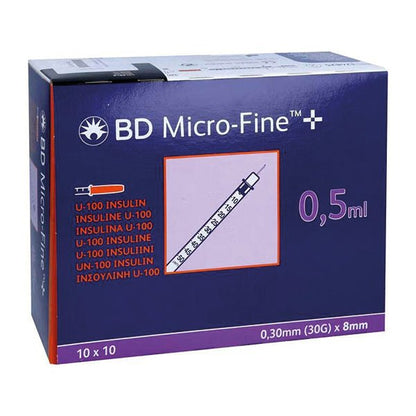 Strzykawka insulinowa Micro-Fine Plus | Opakowanie (100 sztuk)