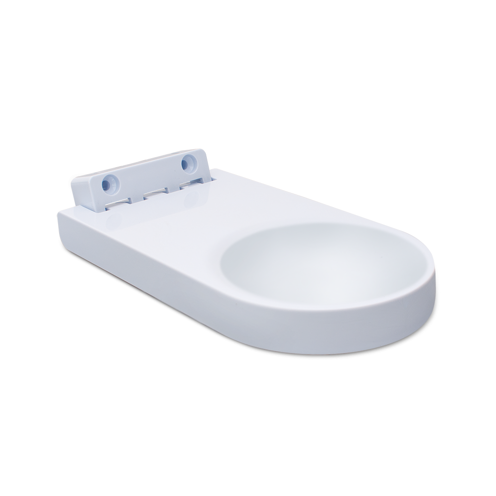 Tacka ociekowa do dozownika uniwersalnego REF2040 wykonana z tworzywa sztucznego, biała | Opakowanie (1 szt.)