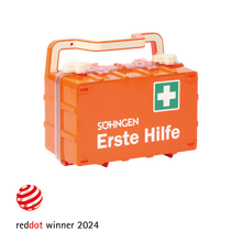 Erste-Hilfe-Koffer orange DYNAMIC-GLOW S Norm DIN 13157