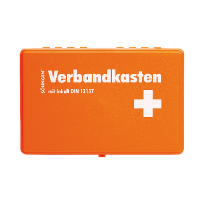 KIEL Verbandkasten leer Kunststoff orange