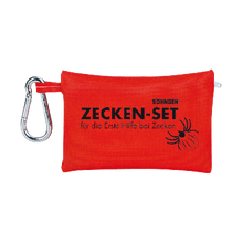 Zestaw pierwszej pomocy do usuwania kleszczy SÖHNGEN® w kolorze pomarańczowym