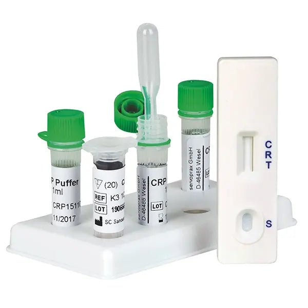 Cleartest CrP (10/30) Wartość odcięcia: 10 mg/l Odniesienie: 30 mg/l Opakowanie: 10 testów | Opakowanie (10 testów)
