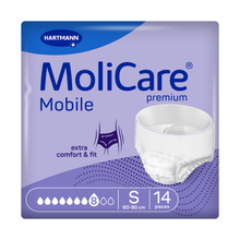 Spodnie mobilne na nietrzymanie moczu MoliCare® Premium 8 kropli – bardzo silne nietrzymanie moczu