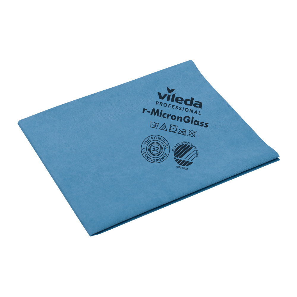 Vileda Professional R -Micronglass Glass Hedel - 50 x 40 cm | Paczka (5 sztuk)