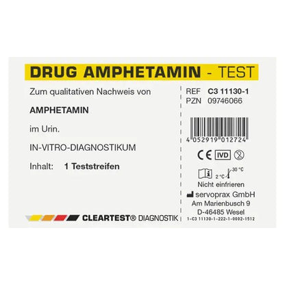 Najczystszy test narkotykowy na benzodiazepiny, test indywidualny | Sztuka (1 próba)