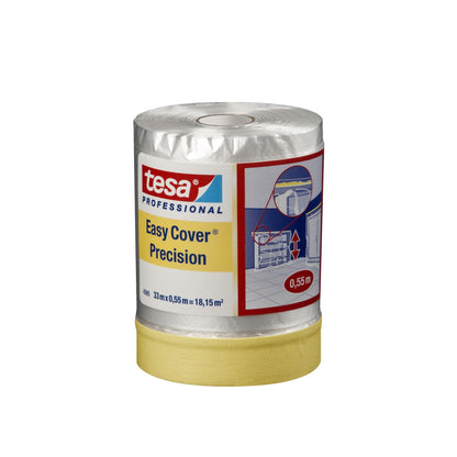 tesa Professional 4365 Easy Cover Präzision PLUS HDPE-Folie, transparent 33 m x 550 mm