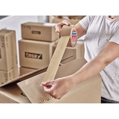 tesa 4513 Paper Premium-Papierpackband, braun – Anwendung