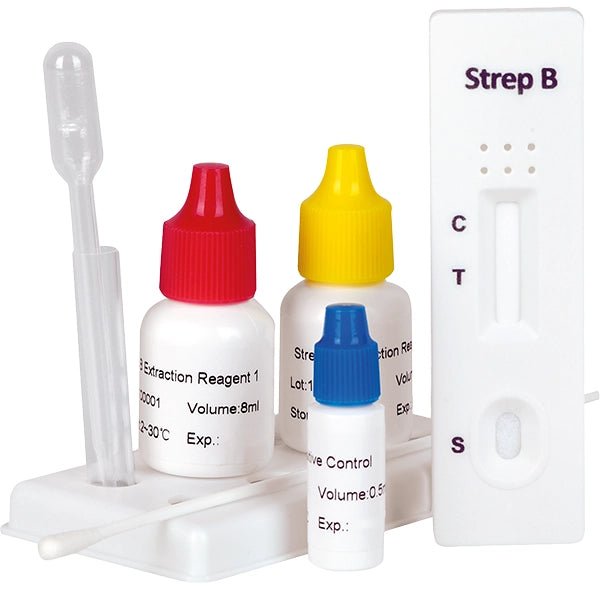 Test Cleartest Strep-B (GBS) Streptococcus B, opakowanie: 10 testów | Opakowanie (10 testów)