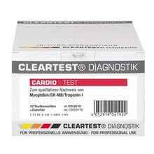 Cleartest Cardio, Opakowanie: 5 kaset testowych Mioglobin/CK-MB/Trop I | Opakowanie (5 testów)