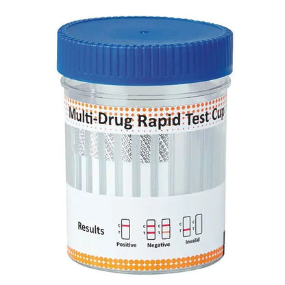 Cleartest Multi Drug Discreet ECO Kubek do badania moczu na obecność narkotyków, 8-krotny *** Pojedynczy test *** | Sztuka (1 próba)