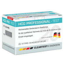 Test ciążowy Cleartest HCG-Professional, opakowanie: 20 testów | Opakowanie (20 testów)