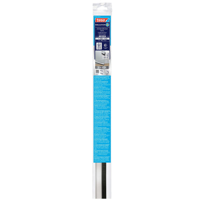 tesa INSULATION Türbürstendichtung für unebene Böden, 1 m x 40 mm, Stahl