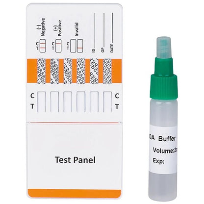 Cleartest Multi Drug Test przecierany 12-krotna kombinacja leków, płytka testowa