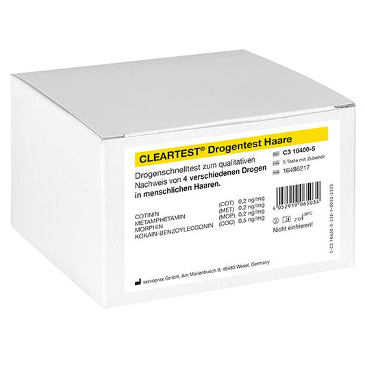 Najczystsze włosy w testach narkotykowych