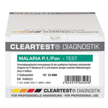 Cleartest Malaria P.f./Pan Opakowanie: 5 kaset testowych | Opakowanie (5 testów)