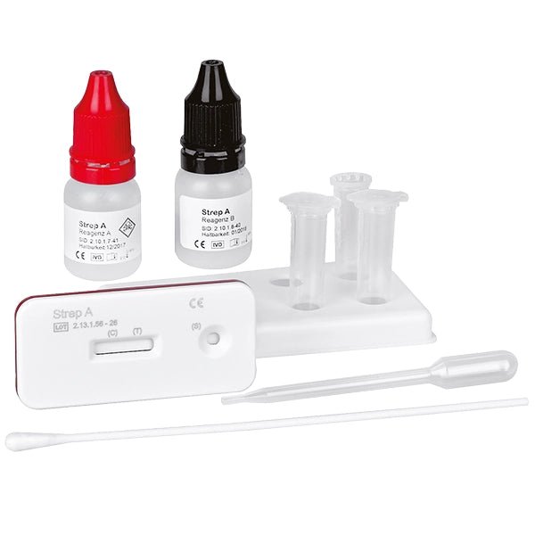 *Cleartest Strep-A Eco Pack: 20 kaset testowych wraz z akcesoriami (bez roztworu kontrolnego | opakowanie (20 testów)