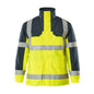 MASCOT® Lungern Parka Multisafe, odblaskowa żółto/granatowa