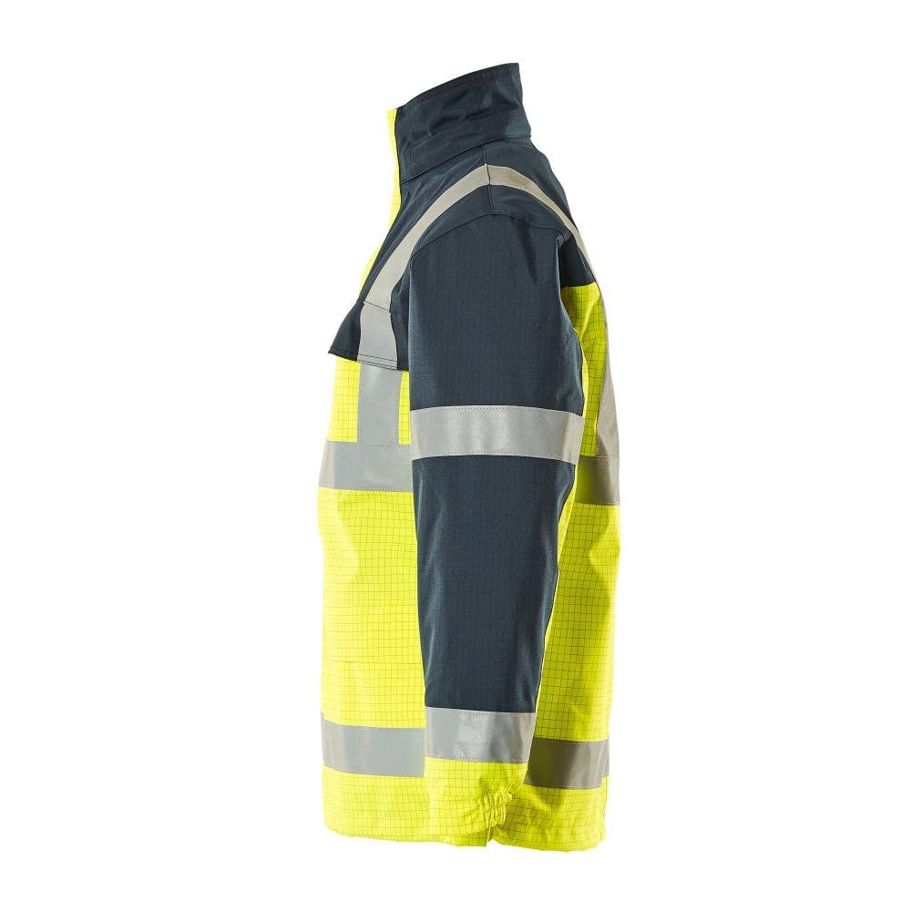MASCOT® Lungern Parka Multisafe, odblaskowa żółto/granatowa