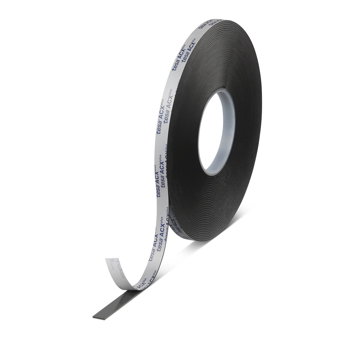 tesa ACXplus 7076 High Resistance Acrylschaumklebeband, 18 m x 40 mm, schwarz