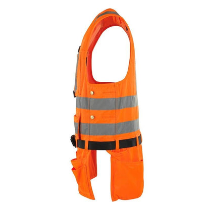 Kamizelka narzędziowa MASCOT® Yorkton, pomarańczowa odblaskowa