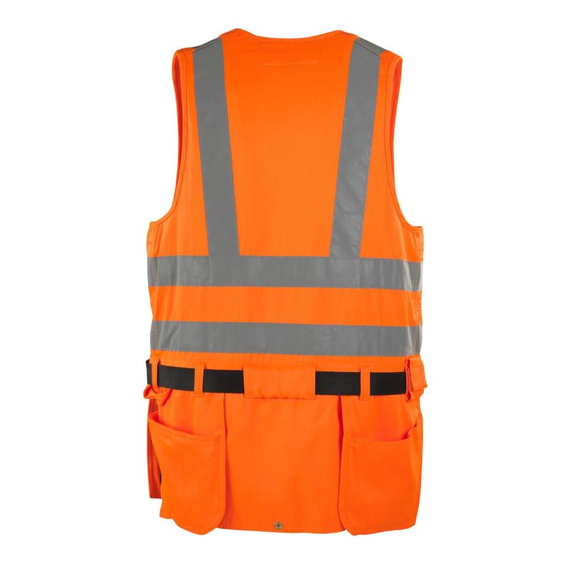 Kamizelka narzędziowa MASCOT® Yorkton, pomarańczowa odblaskowa