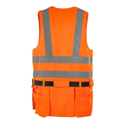 Kamizelka narzędziowa MASCOT® Yorkton, pomarańczowa odblaskowa