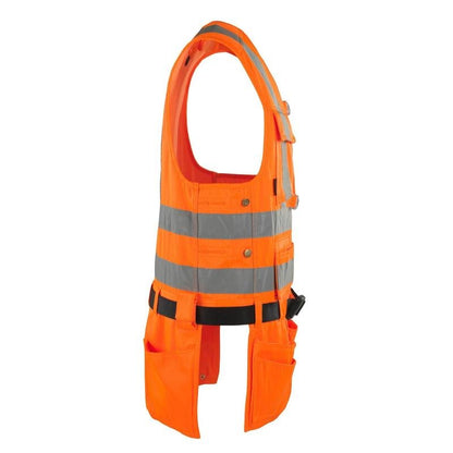 Kamizelka narzędziowa MASCOT® Yorkton, pomarańczowa odblaskowa