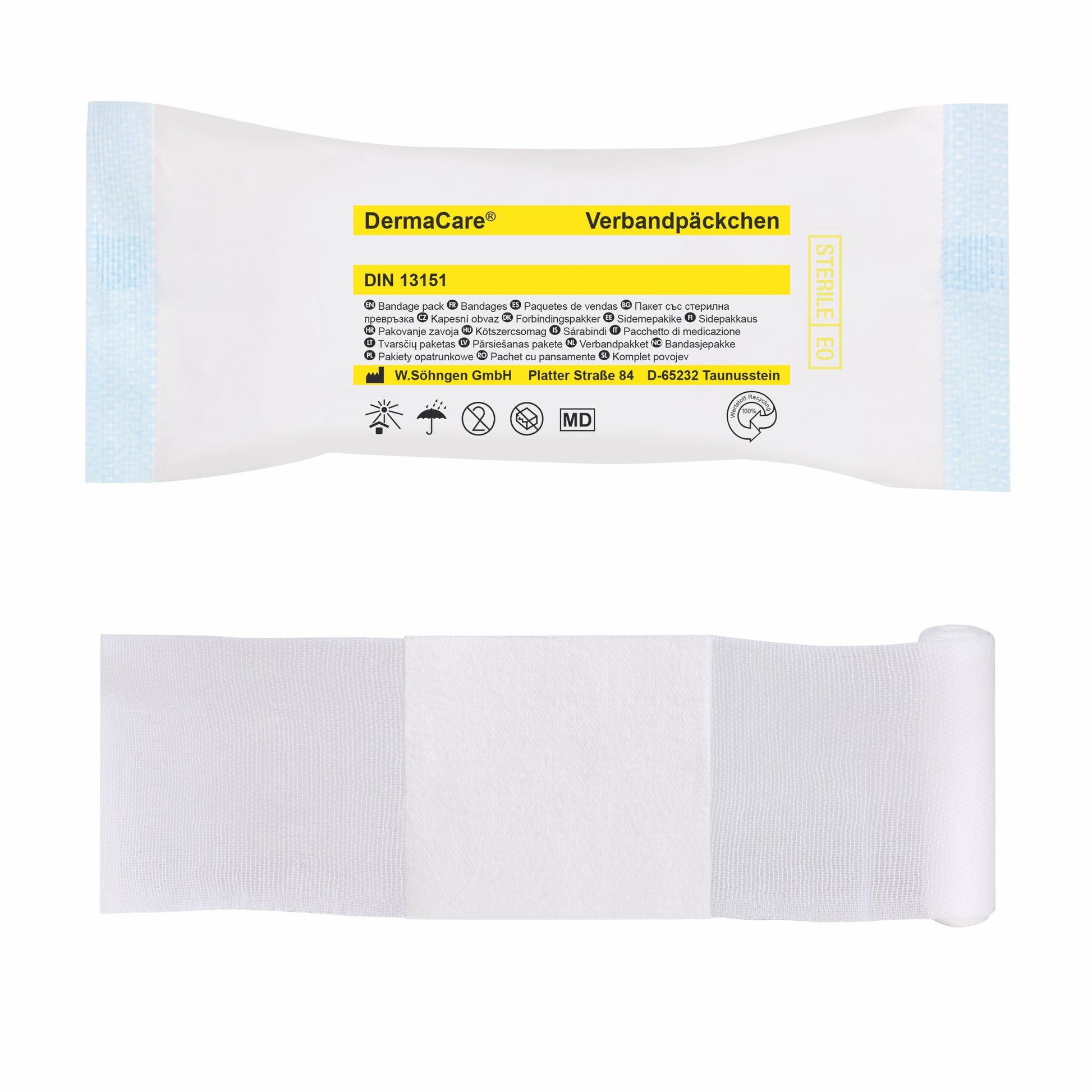 DermaCare® Verbandpäckchen DIN mittel