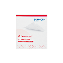 DERMOTEKT® Kompres 10 x 10 cm, 2 szt. Opakowanie zbiorcze 25 szt.